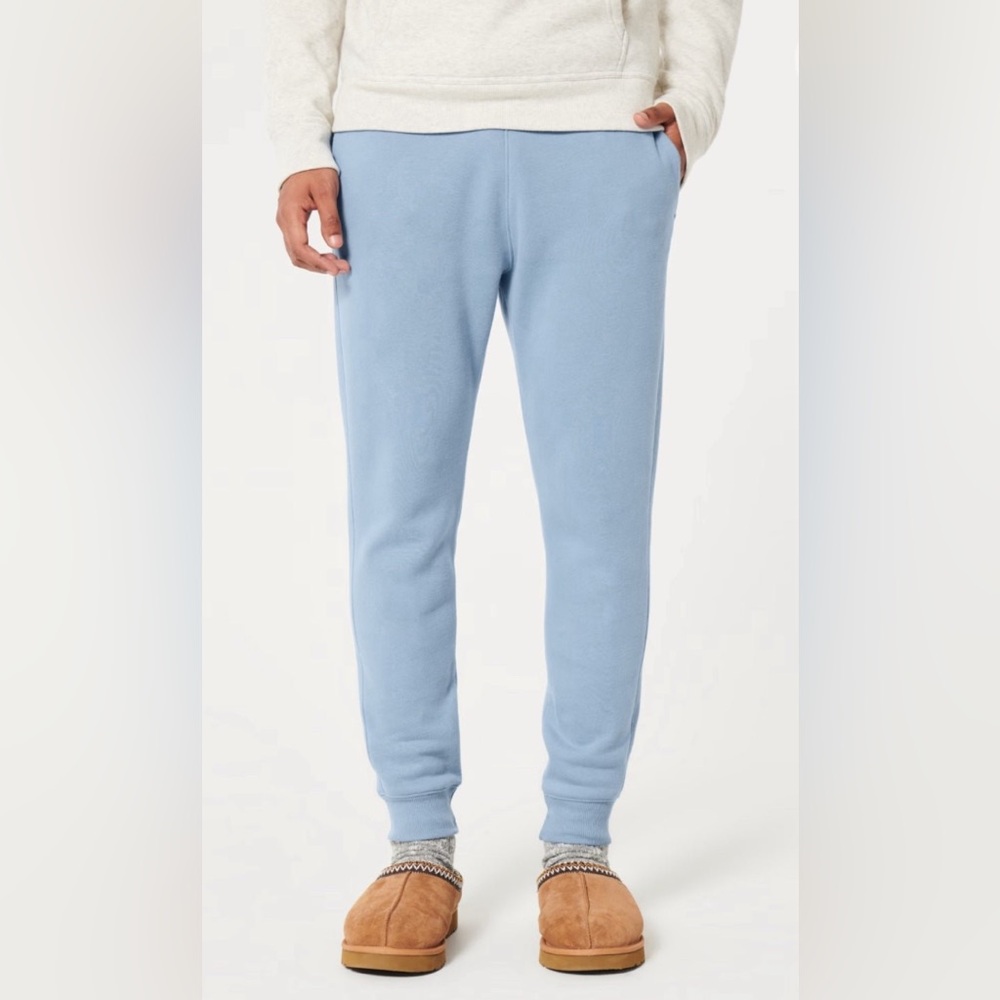 Hollister Sky Blue Joggers - Picture 2 of 11